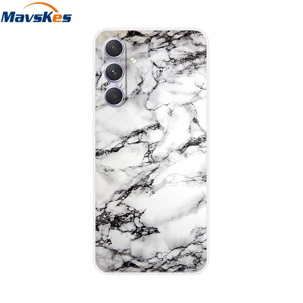 Shockproof Clear Silicone Soft Phone Back Case For Samsung Galaxy A55 5G SM-A556V A 55 Cases Cover Coque Shell Bags Mask Fundas