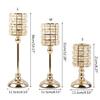 Crystal Candle Holder for Table Centerpieces Wedding Candle Stand Christmas Gift