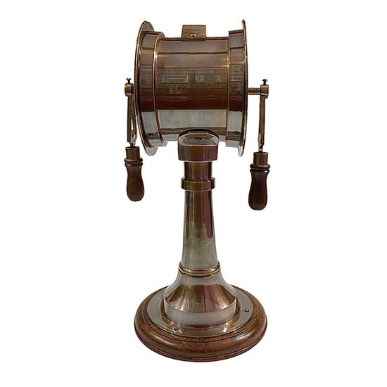 45.72 cm Maritime Brass Ship Order Engine Working Telegraph Nautical Marine Telegraph Collectible Room Office Décor