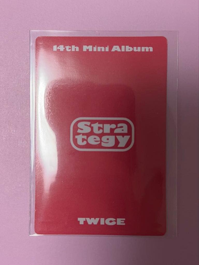 [USED] Twice Strategy Premium Event Trading Card Mina