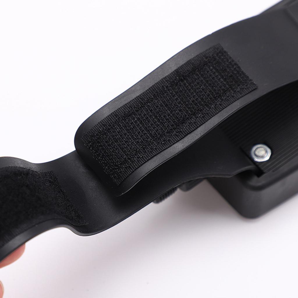 Replacement Fitness Pedals with Left Right Markings Enhancing Stability Adjustable Tear Resistant Straps for Exercising