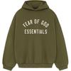Fleece Hoodie 'Military' Men's 192BT246255F