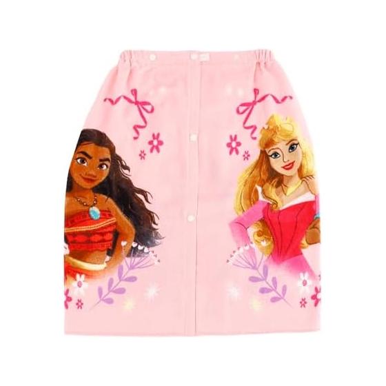 Marushin 60cm Length Rolled Towel Disney Princess Shiny Flower Ribbon 2095015700