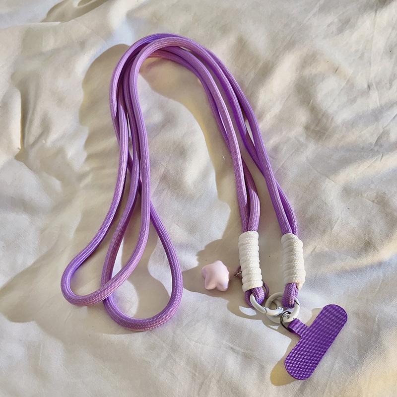 Creative Knot Mobile Phone Universal Lanyard Crossbody Rope Long Phone Lanyard Shoulder Strap Outdoor Phone Case Bag Lanyard