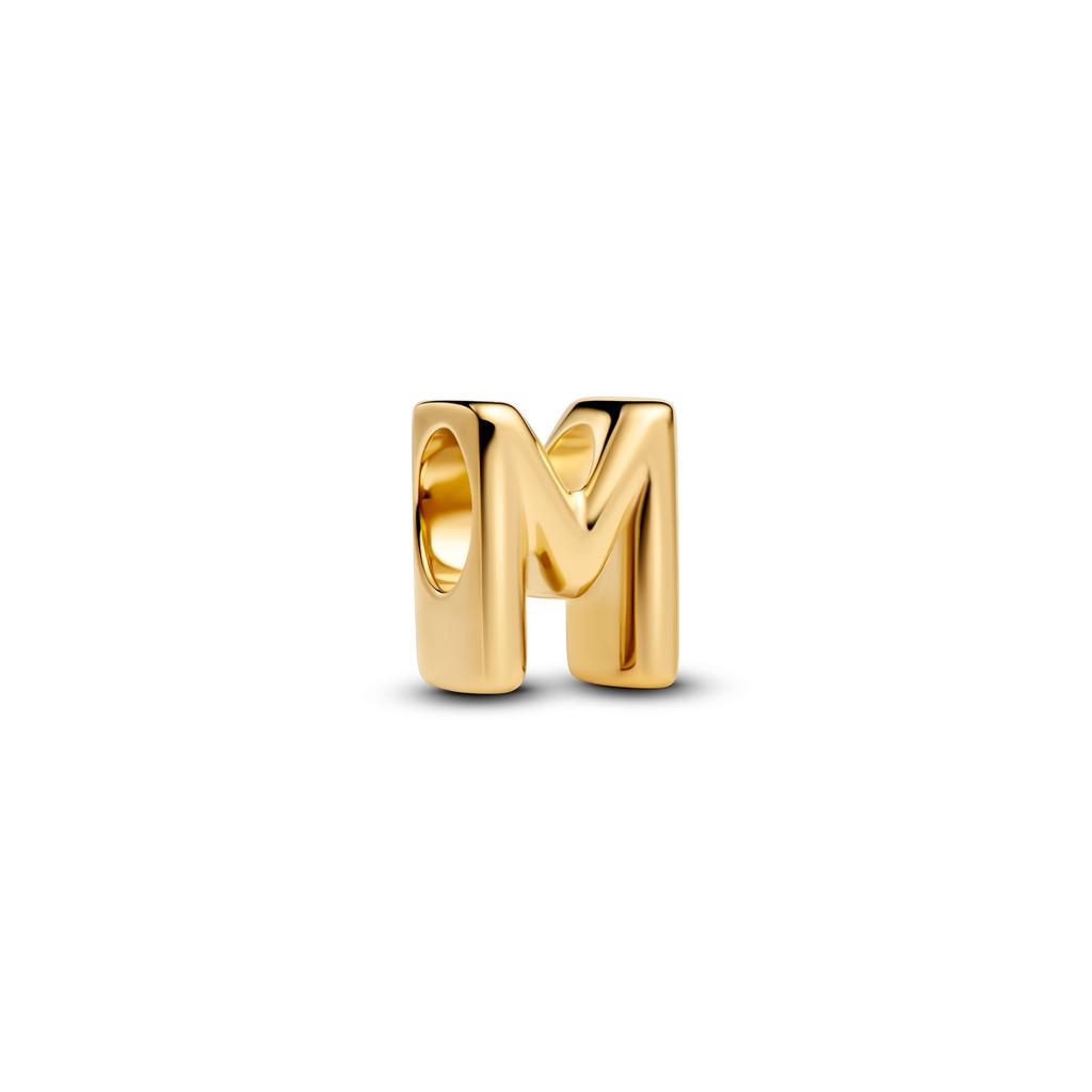 Hot Copper 26 Letters Alphabet AZ Charm Bead Charms Bead Golden Pendant Compatible With Authentic Bracelets Necklaces Do It Yourself Jewellery Women