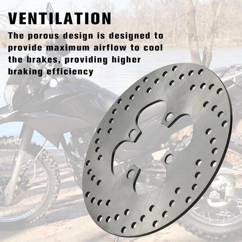 Zadní brzdový kotouč pro Hawk 250, Motocyklová brzdová kotoučová deska pro Hawk250/Hawk 250cc