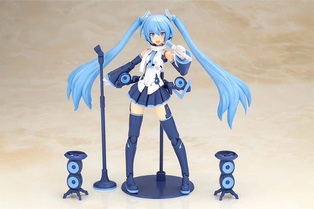 Kotobukiya Frame Arms Girl Frame Music Girl Snow Miku Another Color 150mm Plastic Model Ver. (Approx. tall, Non-scale Kit)