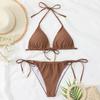 2024 Summer Women's Sexy European & American Split-Strap Bikini Swimsuit