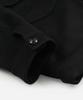 FRIZMWORKS Solid Wool Trucker Jacket _ Black