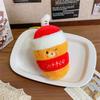 Cute Dessert Series Plush Keychain Mini Stuffed Doll Bag Charm Pendants Bag Hanging Ornament Backpack Keyring Kids Gift
