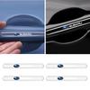 4pcs Car Door Handle Bowl Protector Transparent Anti-collision For Subaru Forester impreza Outback Legacy Tribecacar WRC XV Car Y17