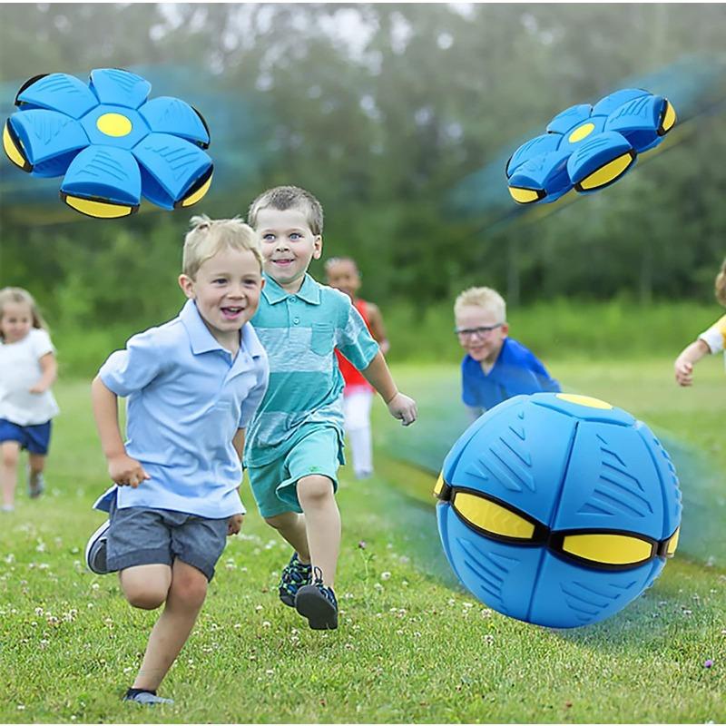 Frisbee Ball dla psa - przenośna zabawka urodzinowa dla szczeniaka interaktywna piłka Mako Stress Relief Kids Toys
