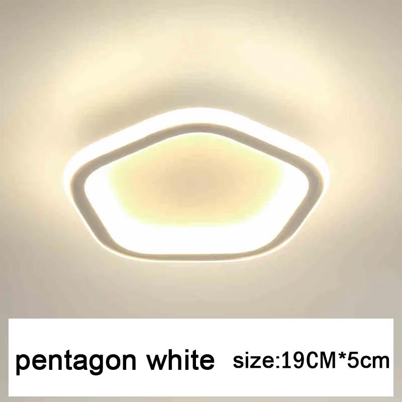 Modern LED Aisle Ceiling Lights Nodic Home Lighting Led Surface Mounted for Bedroom Living Room Corridor Light 3-color Lighting