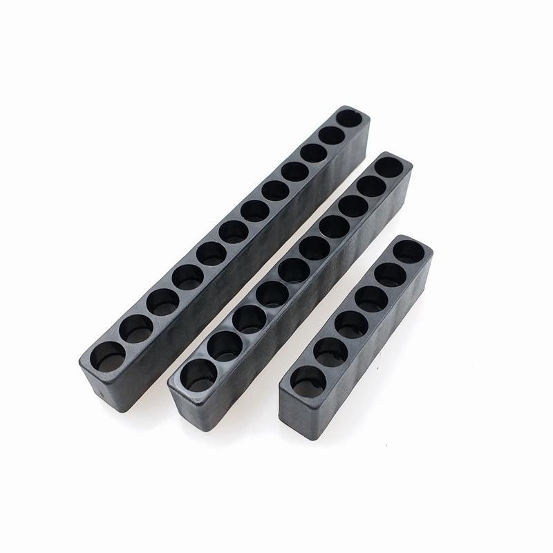 10-Hole Hex Shank 6.35mm Bit Holder Strip Set