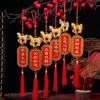 Horse Year Chinese Style Pendant Creative Lucky Car Pendants New Year Accessories Gift