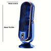 Rechargeable Desk Fan,Portable Bladeless Fan Small Personal Cooling Fan Quiet Table Fan for Home, Office, Bedroom
