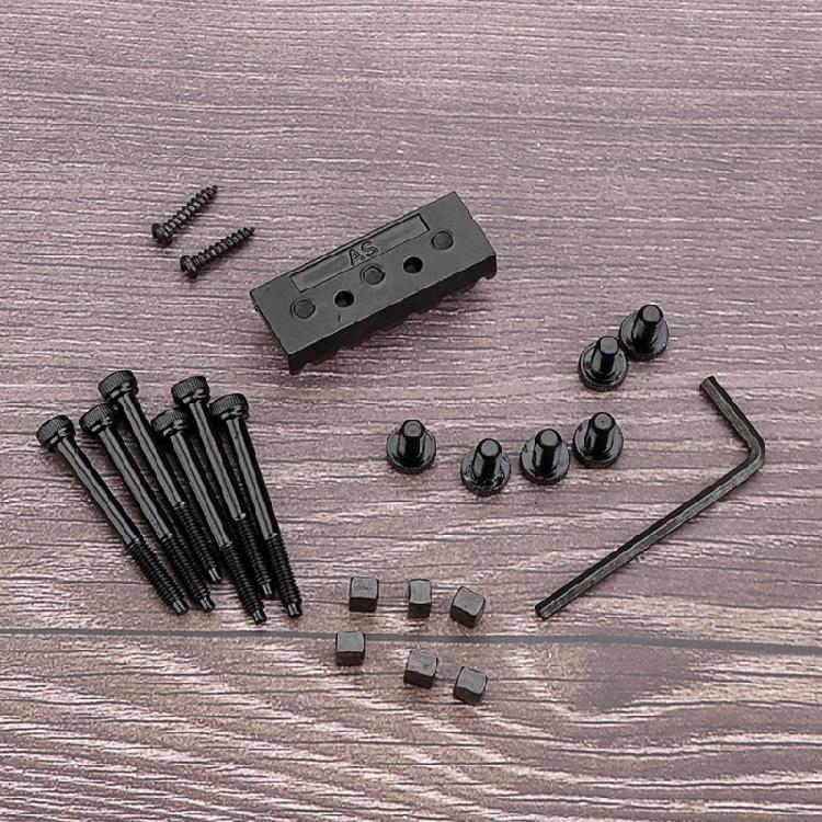 Electric Guitar String Locking Nut  Guitar Lock Nut with Screws and Wrench Electric Guitar Lock Nut Guitar Accessories