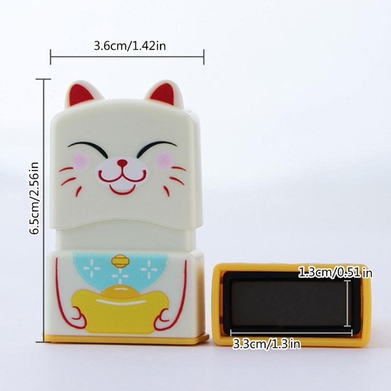 Cartoon Pattern Style Name Stamp, Name Stamp Materials, 2 Color Name Stamp Clothing Stamp for Kid Name Stamp for Clothes