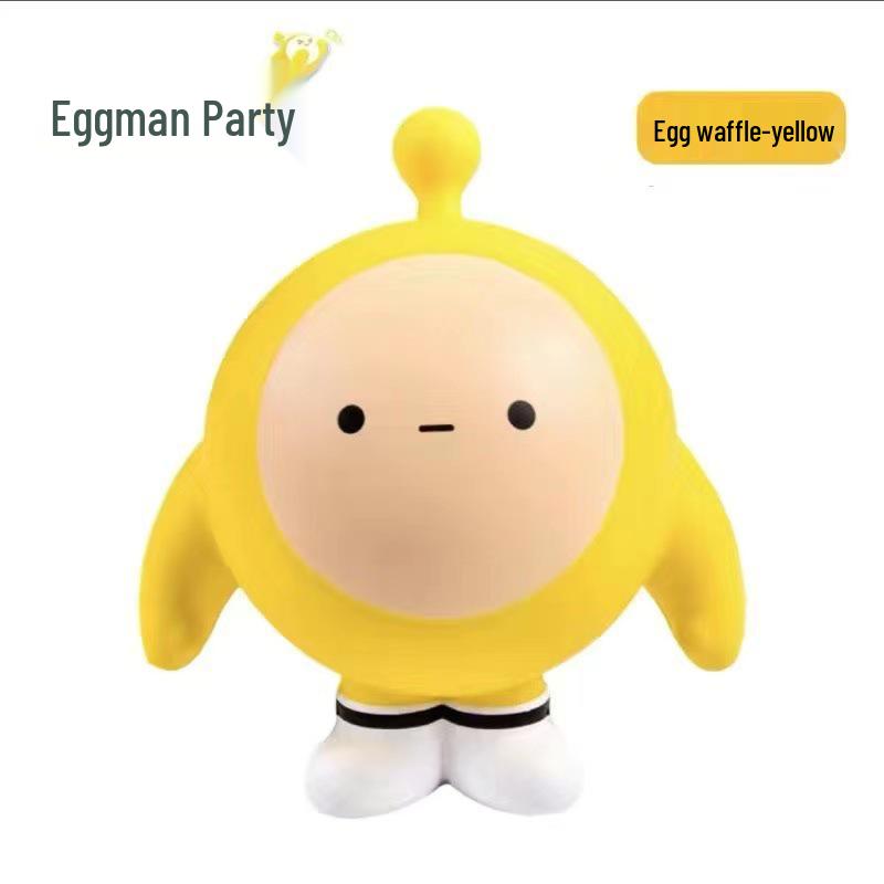 Dancing Egg Boy Slow Rebound Cartoon Decompression Pinch Toy
