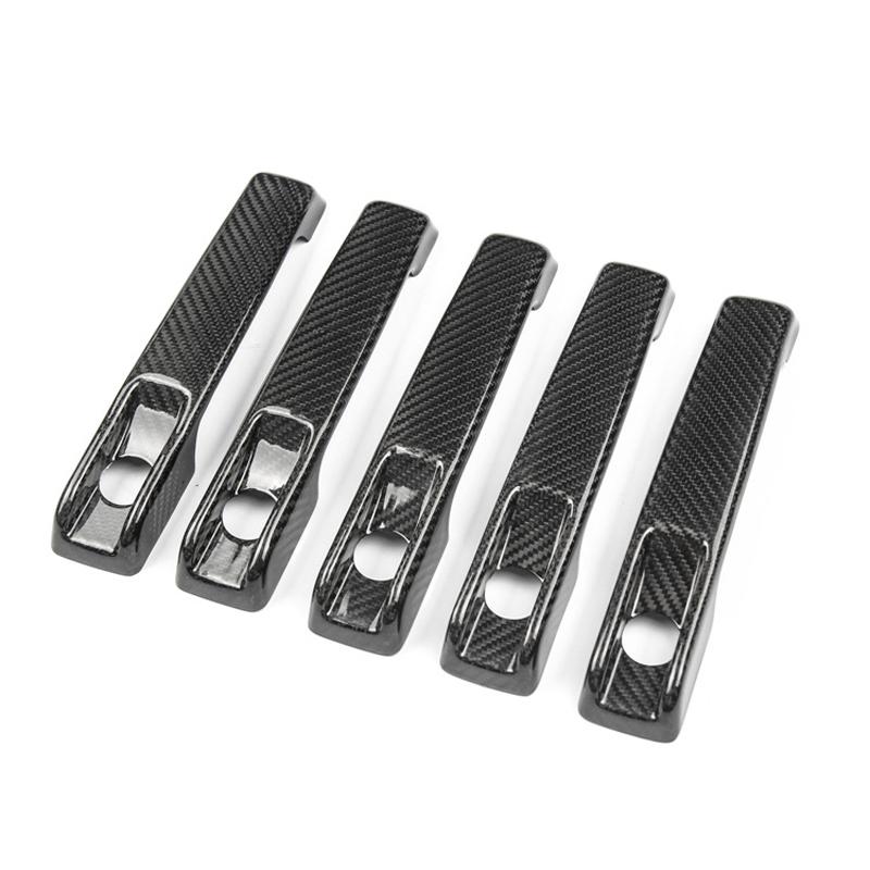 G500 G300 G63 W463 W464 Dry Carbon Fiber Door Handle COVER for Mercedes-Benz G-Class