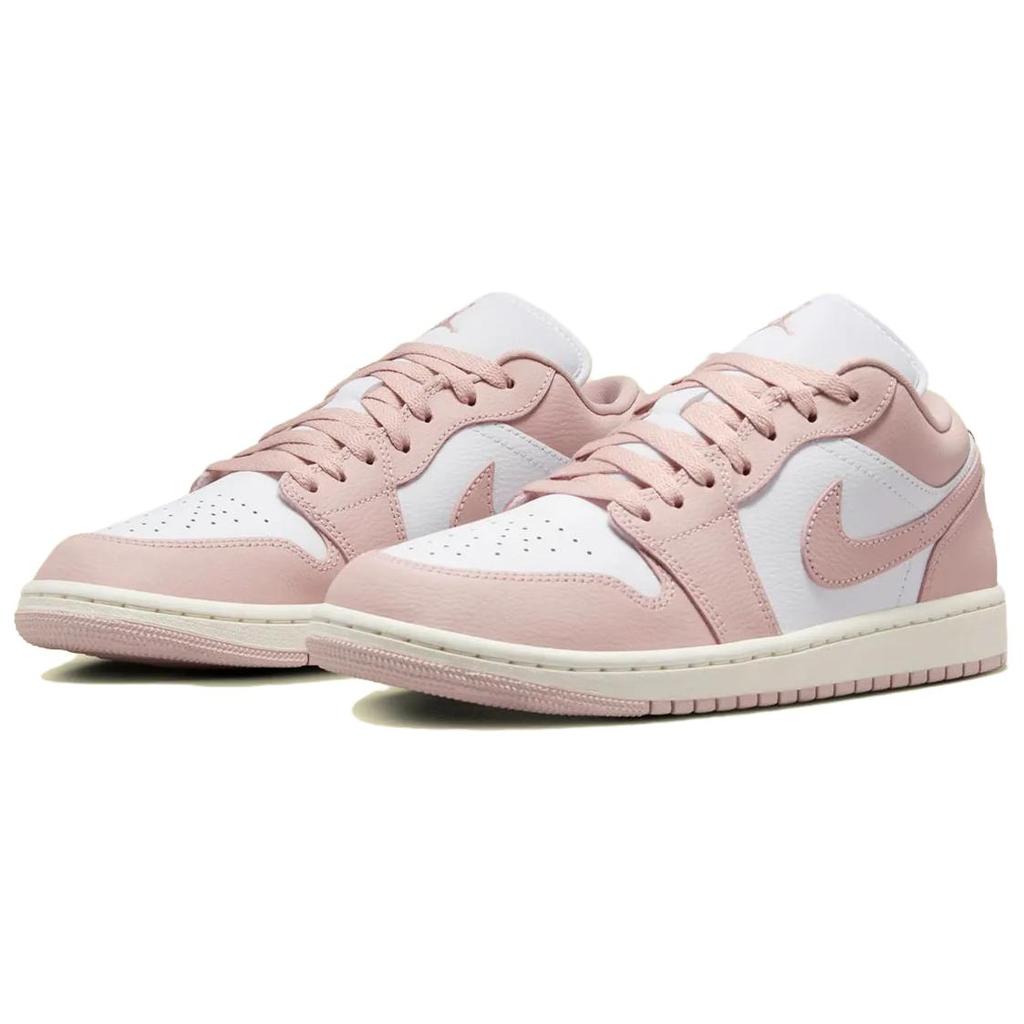 Air Jordan 1 Low Różowy Oxford Damskie Sneakersy Biały Żagiel DC0774-162