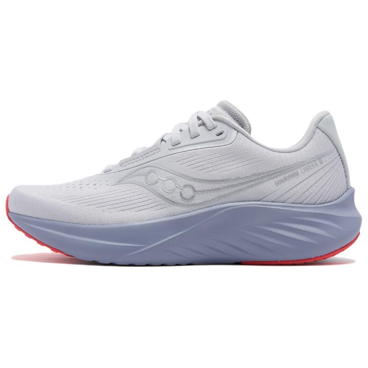 Saucony Lancer 4 Racing Training Comfortable Running Shoes Women sneaker Gray Purple S18257-1