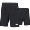 Li Ning Badminton Series Competition Shorts Unisex Shorts AAPV043-1