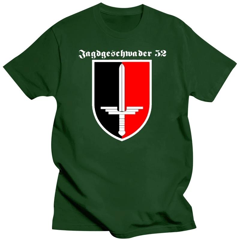Cotton Tee Shirt JG 52 Jagdgeschwader Luftwaffe Deutschland Erich Hartmann - T Shirt Summer T-shirt