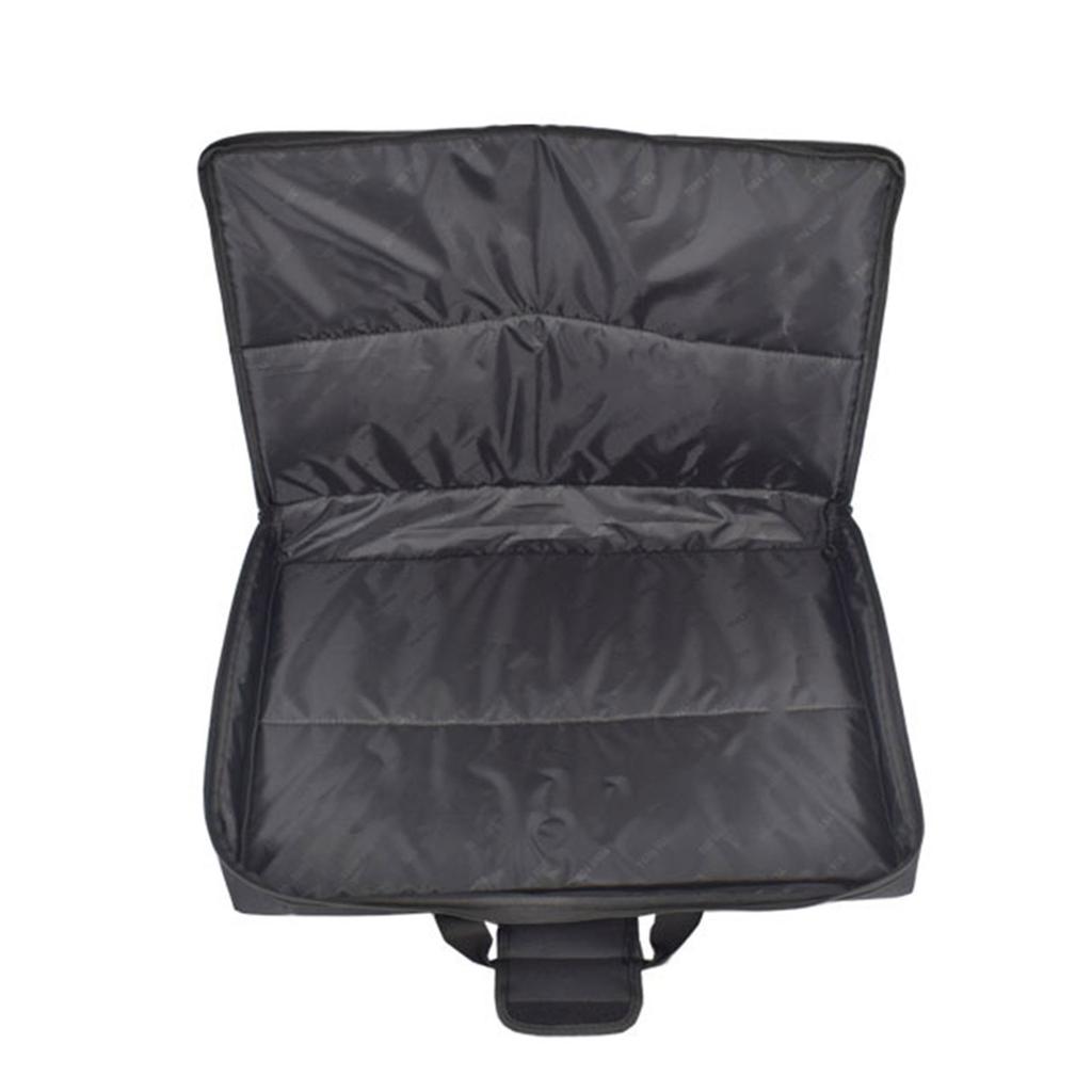 Multiuprpose Solars Panel Portfolio Bag Crafted from 600D Oxford Cloth Materials Accessory for Paintings and Drawing