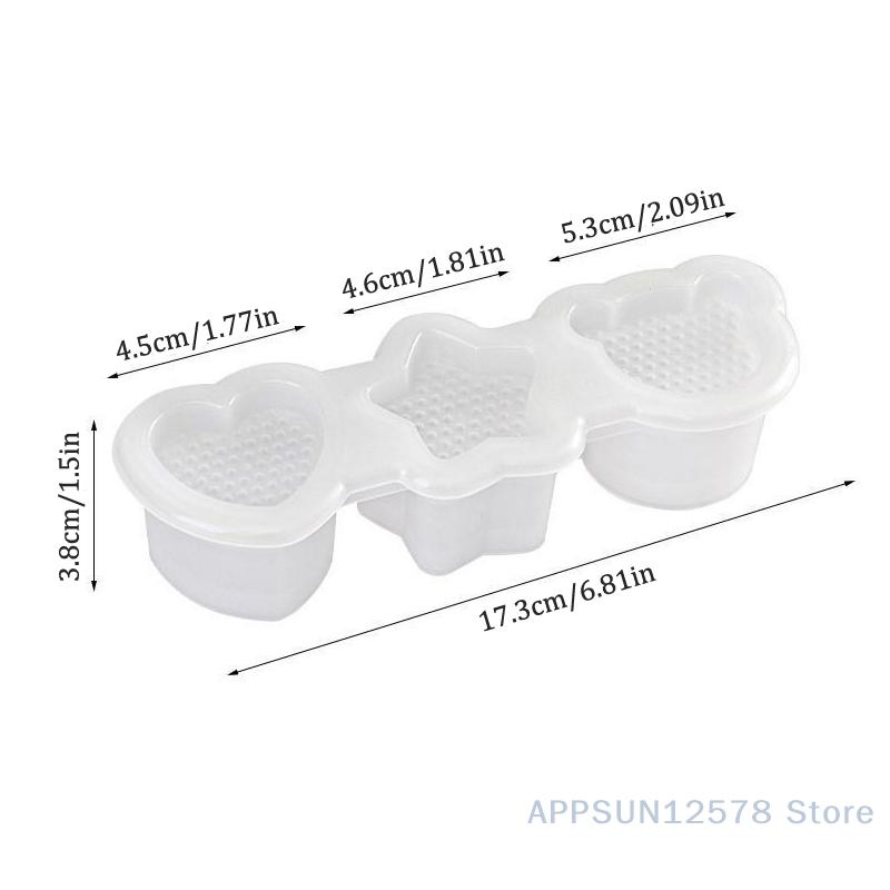 1Pc Cartoon Shape Rice Ball Mold Rice Ball Sushi Roll Bento Embossing Molds DIY Tool Kitchen Accessories