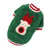 French Bulldog Pet Dog Cat Cat Velvet Deer Face Christmas Teddy Bigbear Autumn and Winter Clothes