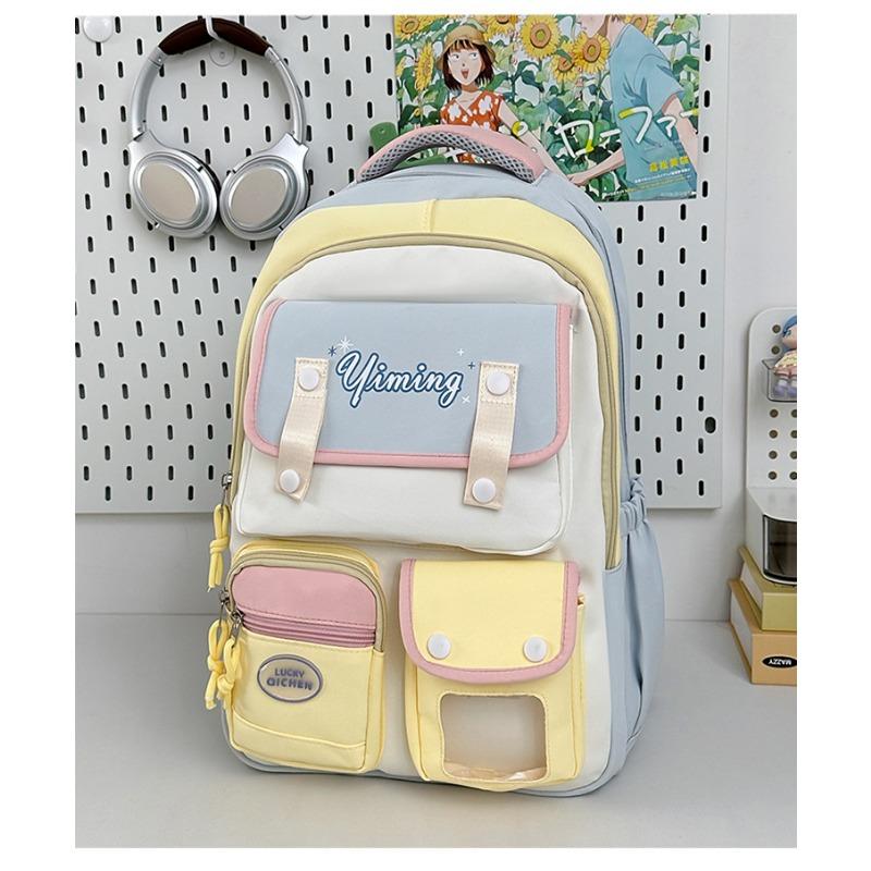 

New Schoolbags for Boys and Girls Junior High School Students High Value Multi-layer Backpacks Large Capacity Light and Comfortable Shoulder Bags. .