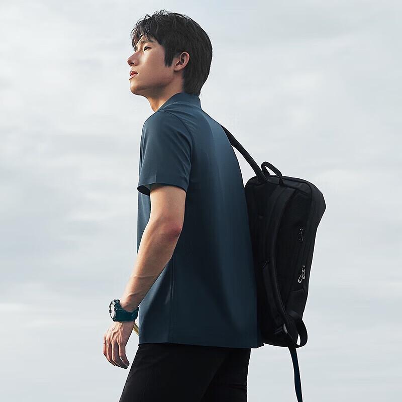 Мужская бесшовная дышащая эластичная рубашка-поло Septwolves XXL