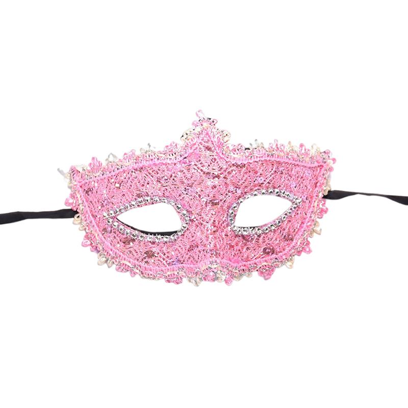 Aldult Mask Half Face Princess Halloween Masquerade Blindfold Lace Eye Mask