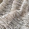 Retro Hook Hollow Out Women Dresses Spring Summer Beach Style Knitted Vestidos Mujer Elegant Loose Long Dress