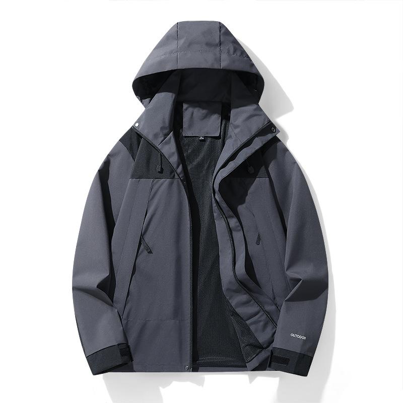 Couple Jacket Single Clothes Men and Women Casual Jacket Spring and Autumn Outdoor Windproof Mountaineering Suit Sports Jacket