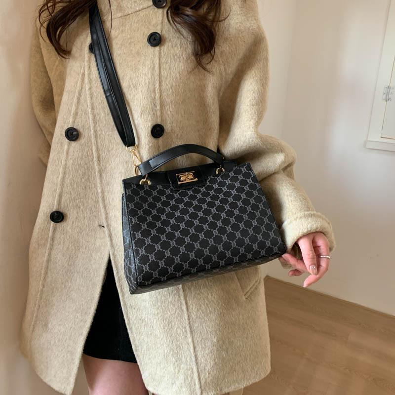 Modna, Duża pojemność, Prosta i Elegancka, Retro Torba na ramię do pracy