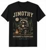 Jimothy Outdoor- und Verdächtiger Camping-Waschbär Lustiges Vintage-T-Shirt