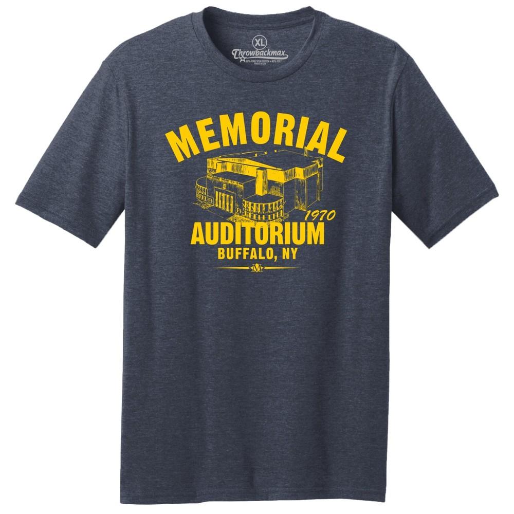 Memorial Auditorium 1970 Hockey TRI-BLEND Tee ShirtBuffalo Sabres Unisex T-Shirt XXL
