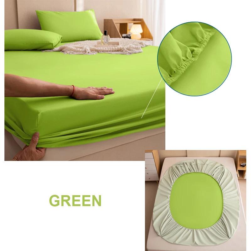 Wasserdichtes Bett-Spannbetttuch, Bettwäsche-Set, Matratzenbezug, wasserdichter Bettschutzbezug, weiche, atmungsaktive Bettdecke, Sofabezug (Kein Kissenbezug)