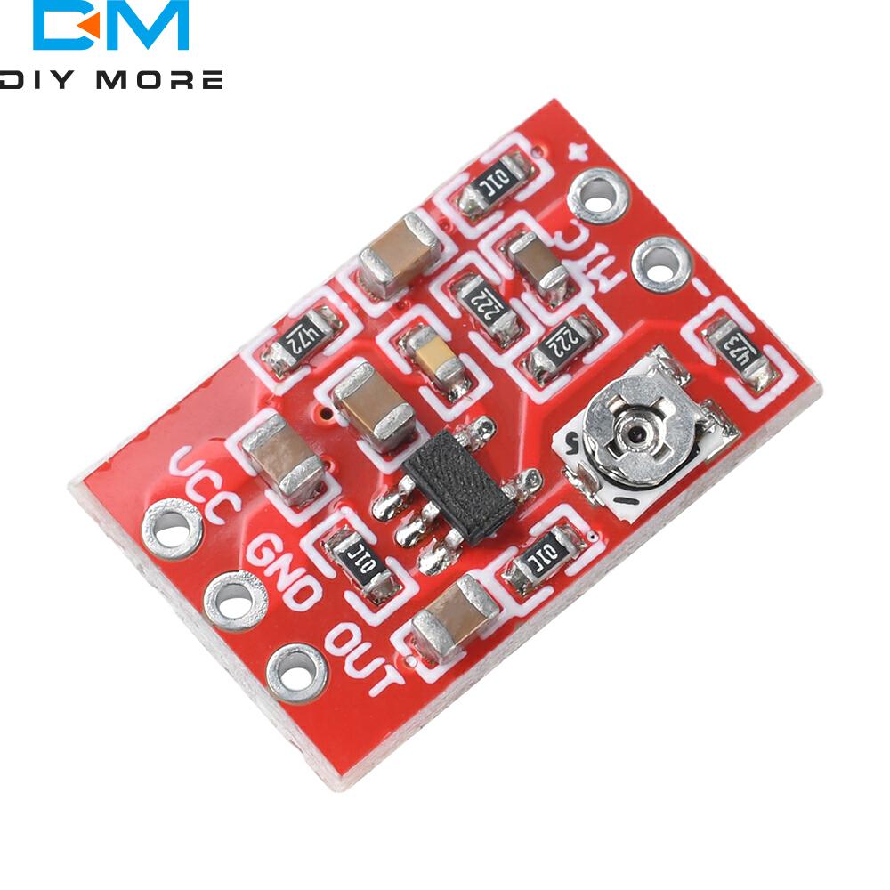 Microphone Preamplifier Board DC 3V-5V Low Noise Microphone Pre stage Module Gain 5-30dB Adjustable Pickup Module