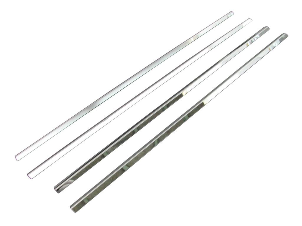 BRIGHTZ Solio Bandit MA15S Super Mirror Stainless Steel Plated Window Moulding 4PC Solio Bandit 11421 [WIN-SIL-072]