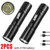 1200LM Tactical Handheld LED Flashlights, Portable EDC Torch w/ Pocket Clip Ideal Gift for Outdoor Rescue Dog Walking Hiking