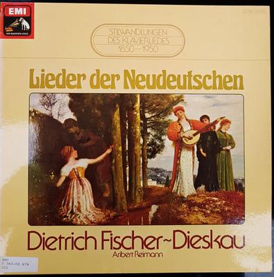 LP Record DIETRICH FISCHER-DIESKAU, ARIBERT R - Lieder Der Neudeutschen 1C06502674 EMI 1975 Germany Classical Used
