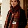 New autumn and winter new imitation cashmere scarf autumn warm long dual-purpose winter outer shawl fashion sense