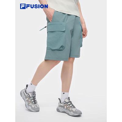 FUSION Men's Woven Summer Casual Shorts