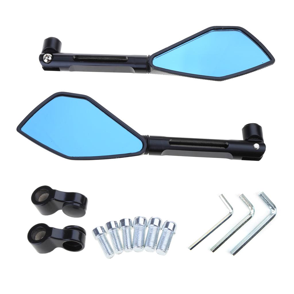 Motorcycle Handlebar Accessory: Rear View Side Mirrors Handlebar Rear View Mirrors Anti-glare Mirror 8/10mm