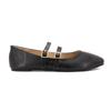 Zayanita Double Strap Ballerinas with Buckles Woman BURTON OF LONDON