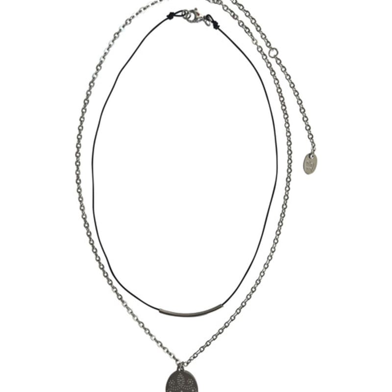 

nff comet necklace-silver ONE