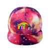 Sprunki Printed Fashion Baseball Cap Adjustable Starry Sky Design Wide Brim Hat